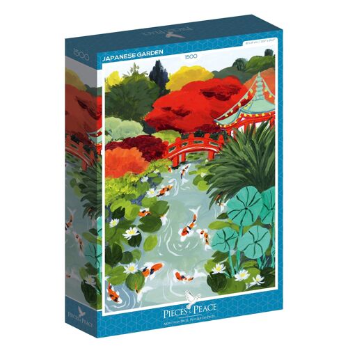 Japanese Garden - Puzzle 1500 pièces