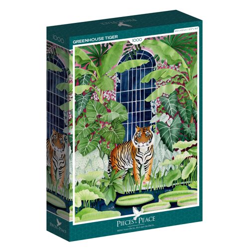 Greenhouse Tiger - Puzzle 1000 pièces