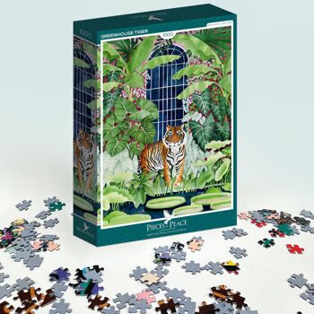 Greenhouse Tiger - Puzzle 1000 pièces 3
