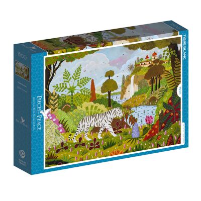 White Tiger - Puzzle 1500 pieces
