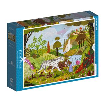 Tigre Blanc - Puzzle 1500 pièces 1