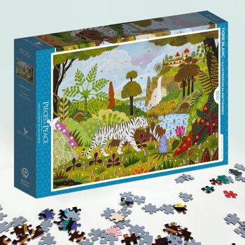 Tigre Blanc - Puzzle 1500 pièces 3