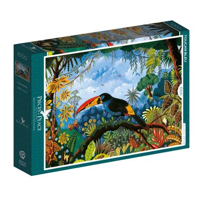 Toucan Bleu - Puzzle 1000 pièces
