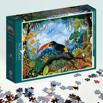 Toucan Bleu - Puzzle 1000 pièces 3