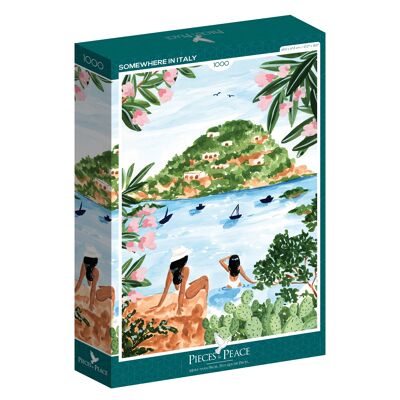 Somewhere in Italy - 1000 piece jigsaw puzzle