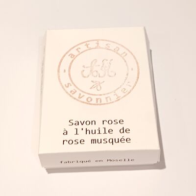 Rose soap with rosehip oil