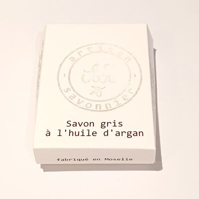 Gray soap with argan oil