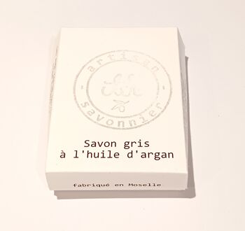 Savon gris à l'huile d'argan 1