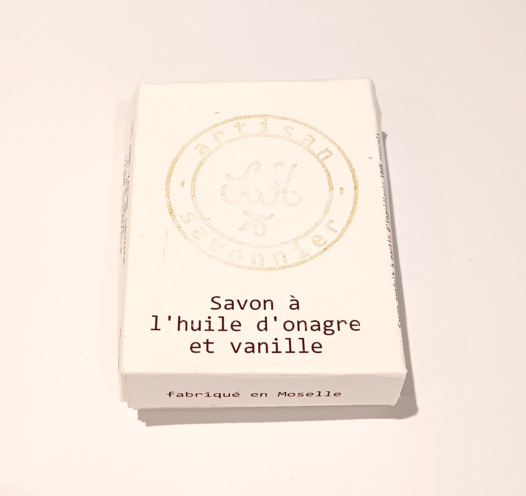 Seife mit Nachtkerzenöl und Vanille