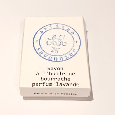 Savon à l'huile de bourrache parfum lavande