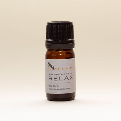 Mélange d'huiles essentielles d'aromathérapie relaxante 5 ml