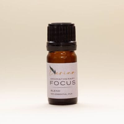 Mélange d'huiles essentielles d'aromathérapie Focus 5 ml