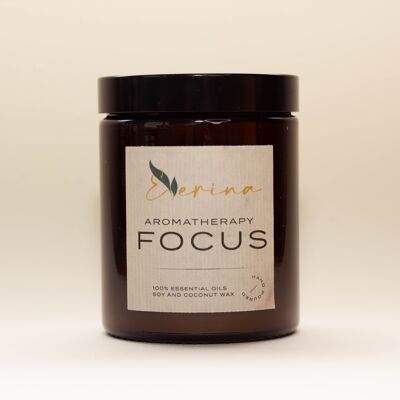 Bougie d'aromathérapie Focus 150g