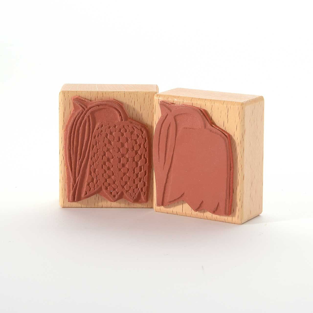 Timbro motivo Titolo: Fiore della scacchiera - superficie e contorno