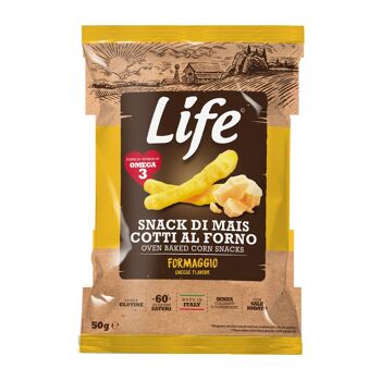 Bâtonnets de maïs, LIFE, saveur fromage, 50g 3