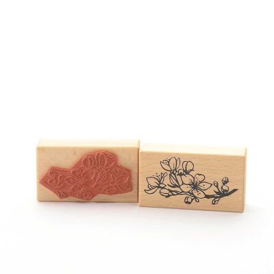 Motif stamp Title: Branch with cherry blossoms