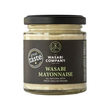 Coffret cadeau de 3 pots de condiments au wasabi - mayonnaise, moutarde et sauce tartare 3