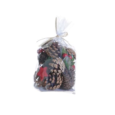 Kerst pacchetto di knutselen fai da te di Naturno Natale | 9 x 9 x 16 cm | Duurzame kerstdecoratie set | Confezione regalo decorativa | Rod