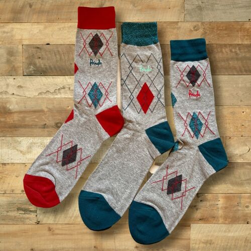 Pringle of Scotland Herren Socken 3er Pack