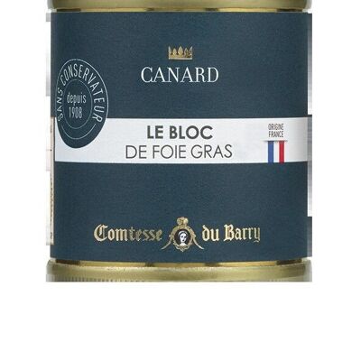 Block of duck foie gras 100g