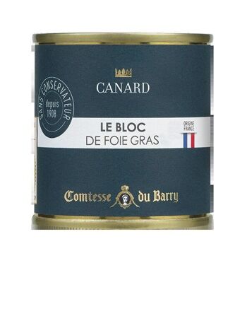 Bloc de foie gras de canard 100g