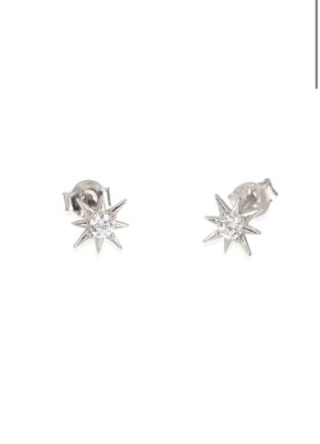 Boucles d'Oreilles Argent Loise - Fleur de Menthe -