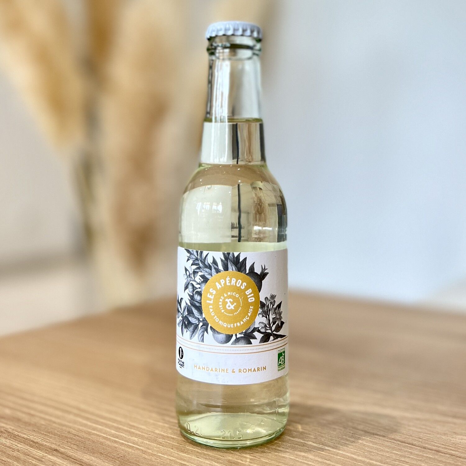 Bio-Tonic – alkoholfrei – Mandarine und Rosmarin – 20 cl – Les Apéros Bio