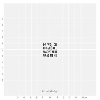 Titre du timbre du motif : Là où je médite... 2