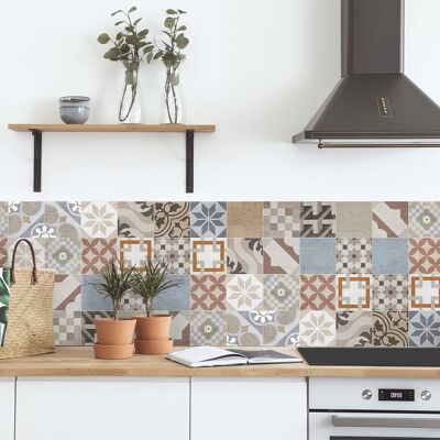 24 stickers Mosaico Provenza 2-37832