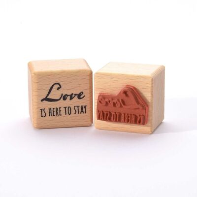 Motif stamp title: Love is here to stay