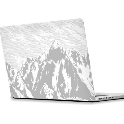 Sticker para ordenador portátil Everest gris-60194