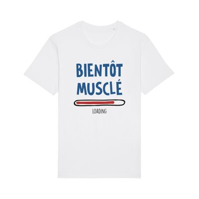 Tshirt blanc bientôt musclé