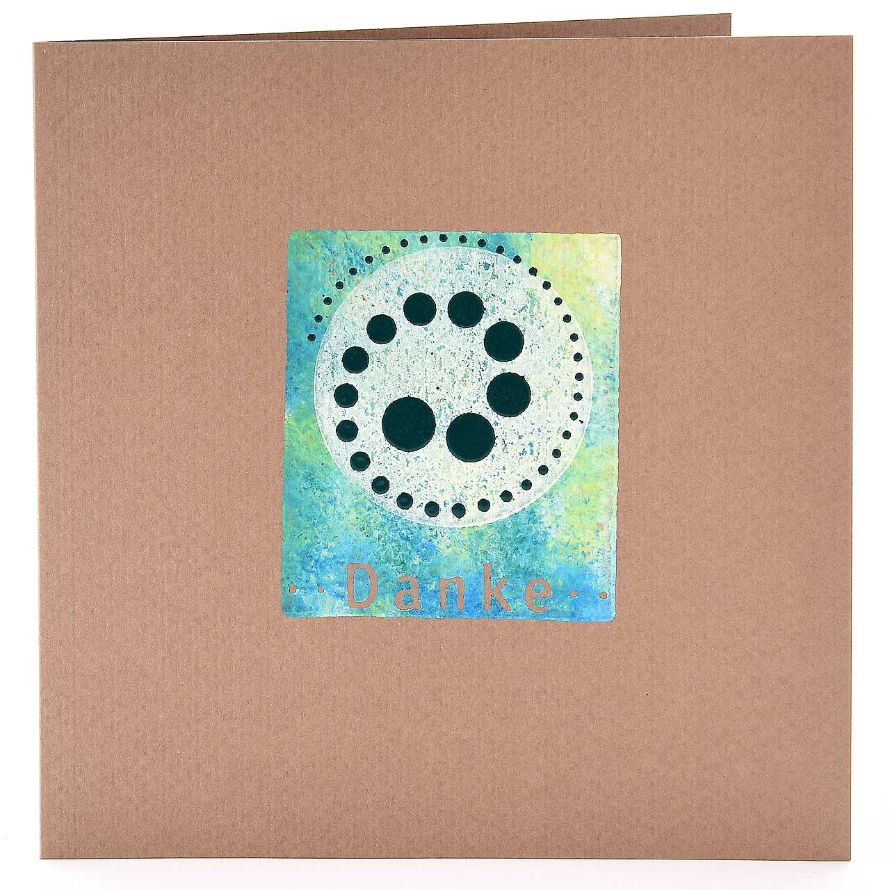 Titolo francobollo motivo: Grazie con area