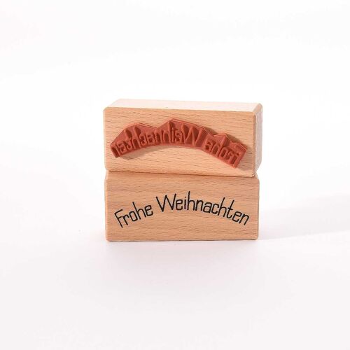 Motivstempel Titel: Frohe Weihnachten