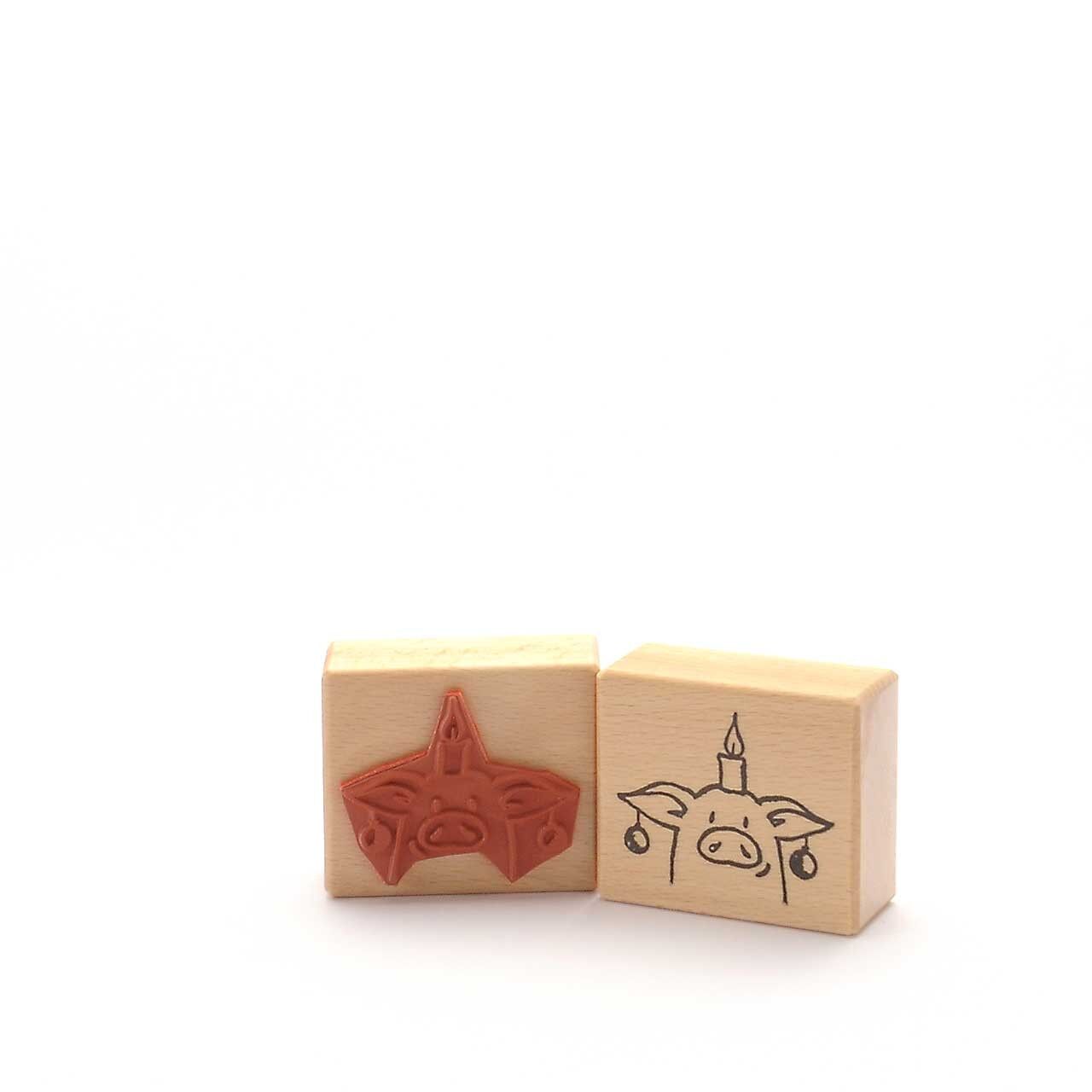 Titolo del francobollo con motivo: Pig Christmas