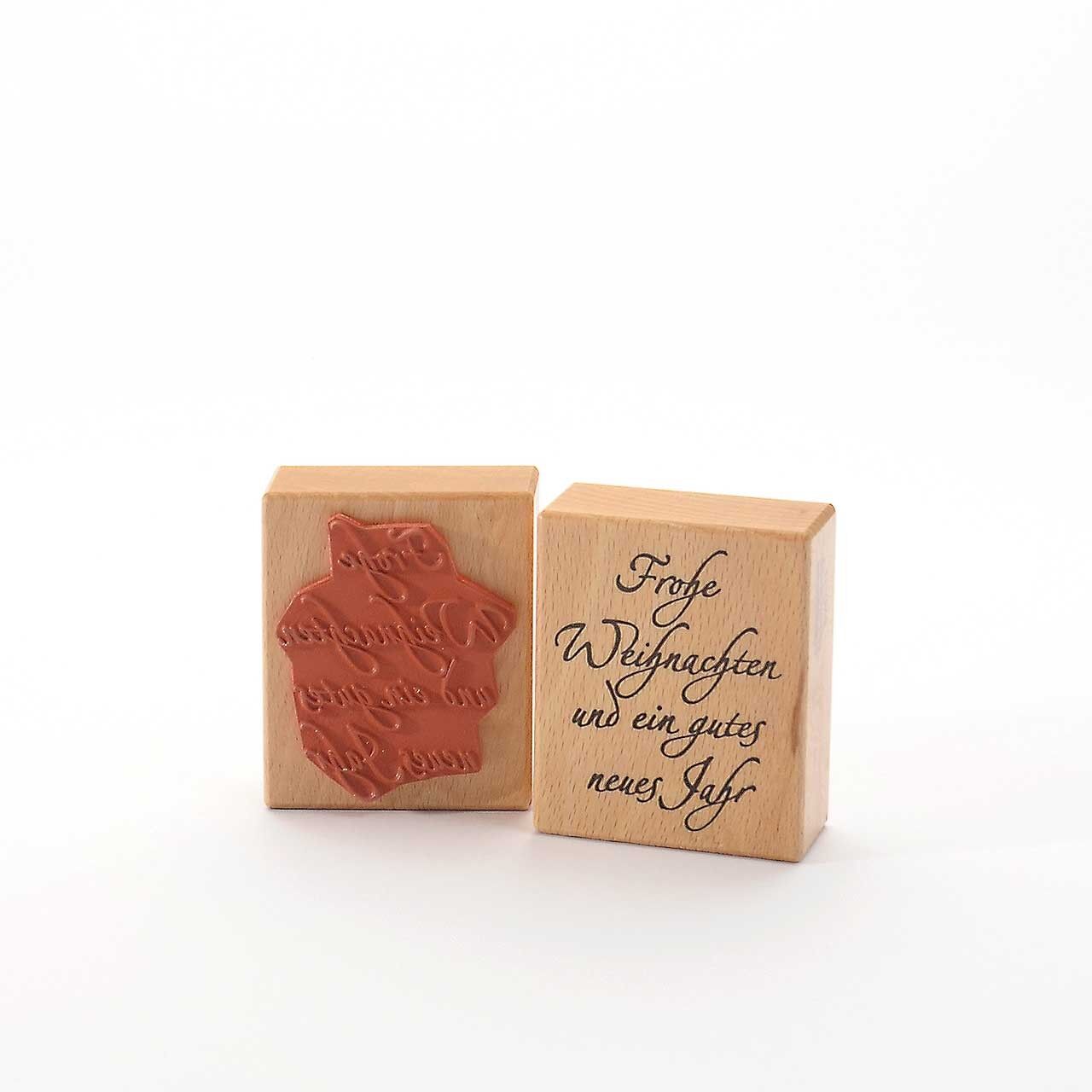 Titolo del francobollo con motivo: Buon Natale e felice anno nuovo