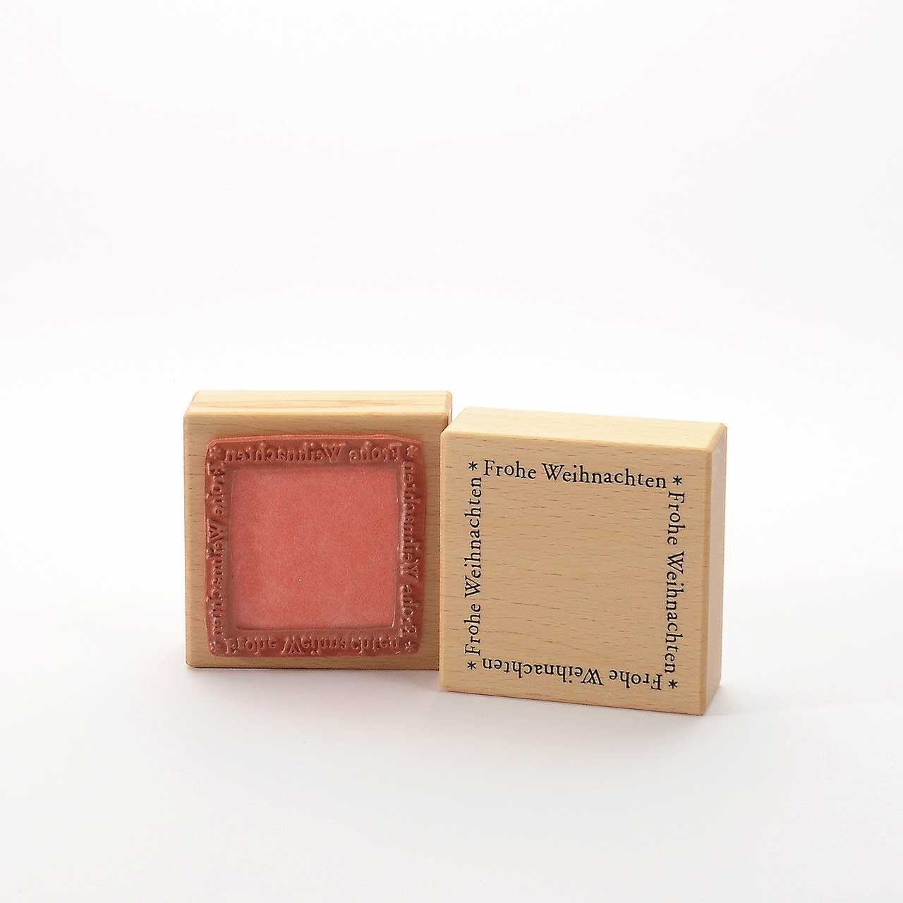 Titolo francobollo motivo: Buon Natale (cornice)