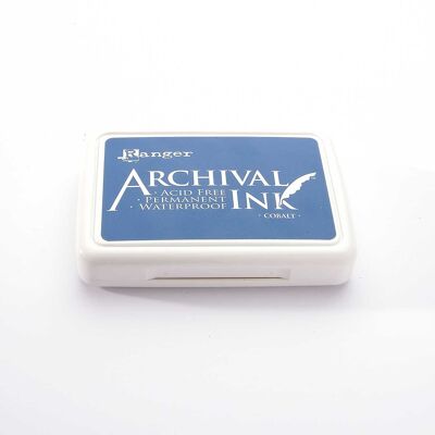 Ranger Archival Ink Stempelkissen - Cobalt · Kobaltblau