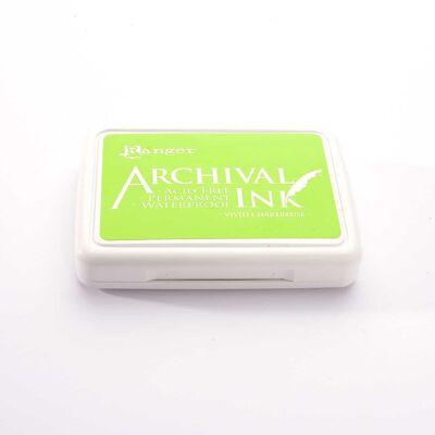 Ranger Archival Ink Stempelkissen - Vivid Chartreuse · Gelbgrün