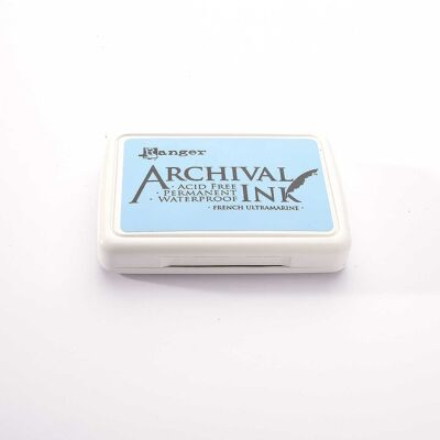 Ranger Archival Ink pad - French Ultramarine · French blue