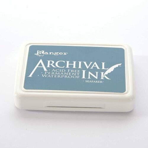 Ranger Archival Ink Stempelkissen - Seafarer · Meeresblau