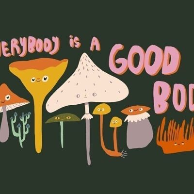 Postcard - Everybody is a Good Body

| greeting card