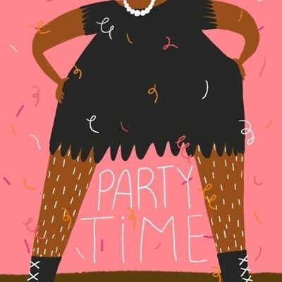 Postcard - Party Time

| greeting card