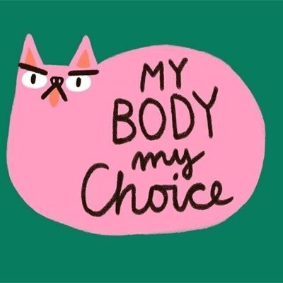 Postcard - My Body My Choice

| greeting card