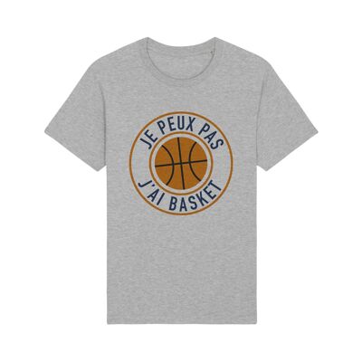 HEISSES GRAUES TSHIRT Ich kann keinen Basketball haben