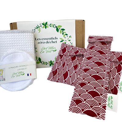 4 lavettes ultra absorbantes - Des filles en Vert