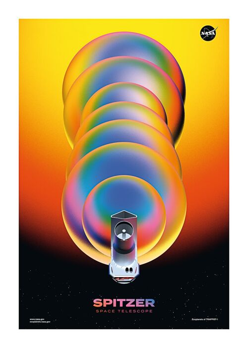 Poster 50x70 NASA Spitzer