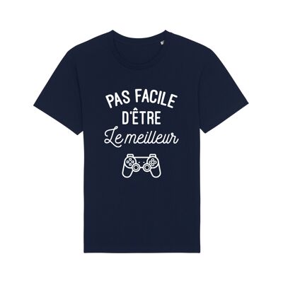 Tshirt navy pas facile d'être le meilleur