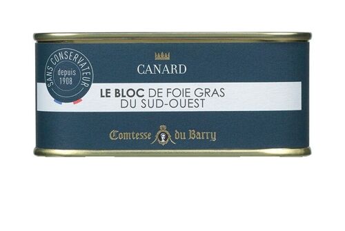 Bloc de foie gras de canard 210g