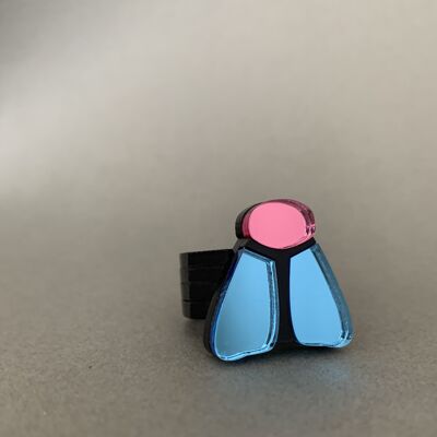 ANNEAU MOUCHE TAILLE 18